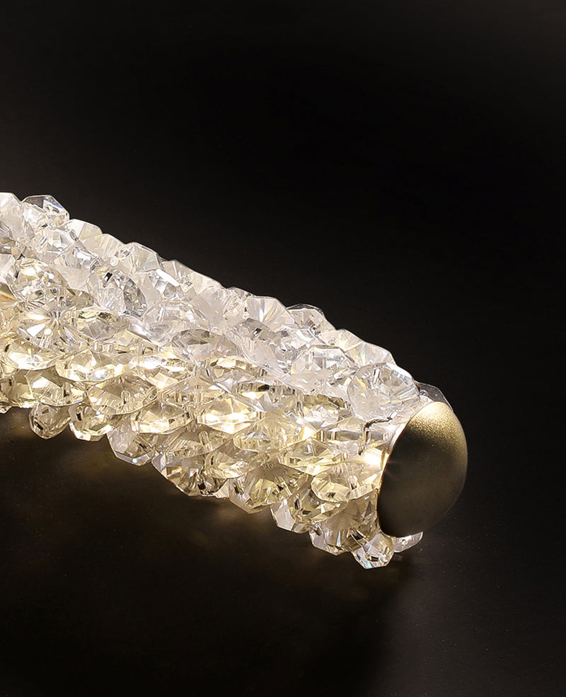 Long Crystal Pendant Chandelier-konalight