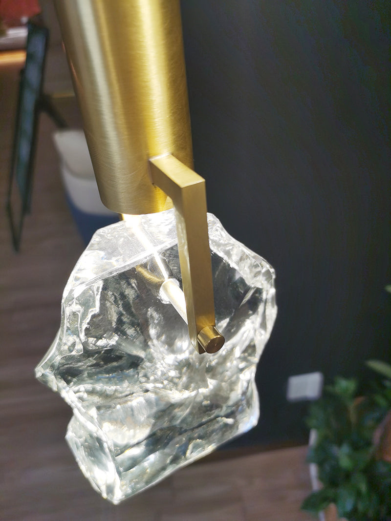 Iraegular Crystal Pendant Light-konalight