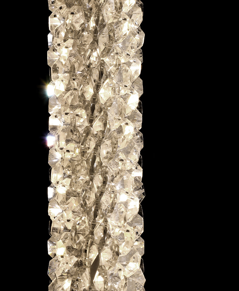 Long Crystal Pendant Chandelier-konalight