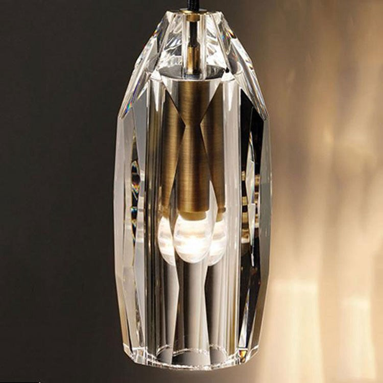 Modern Crystal Shade Wall Sconce-konalight