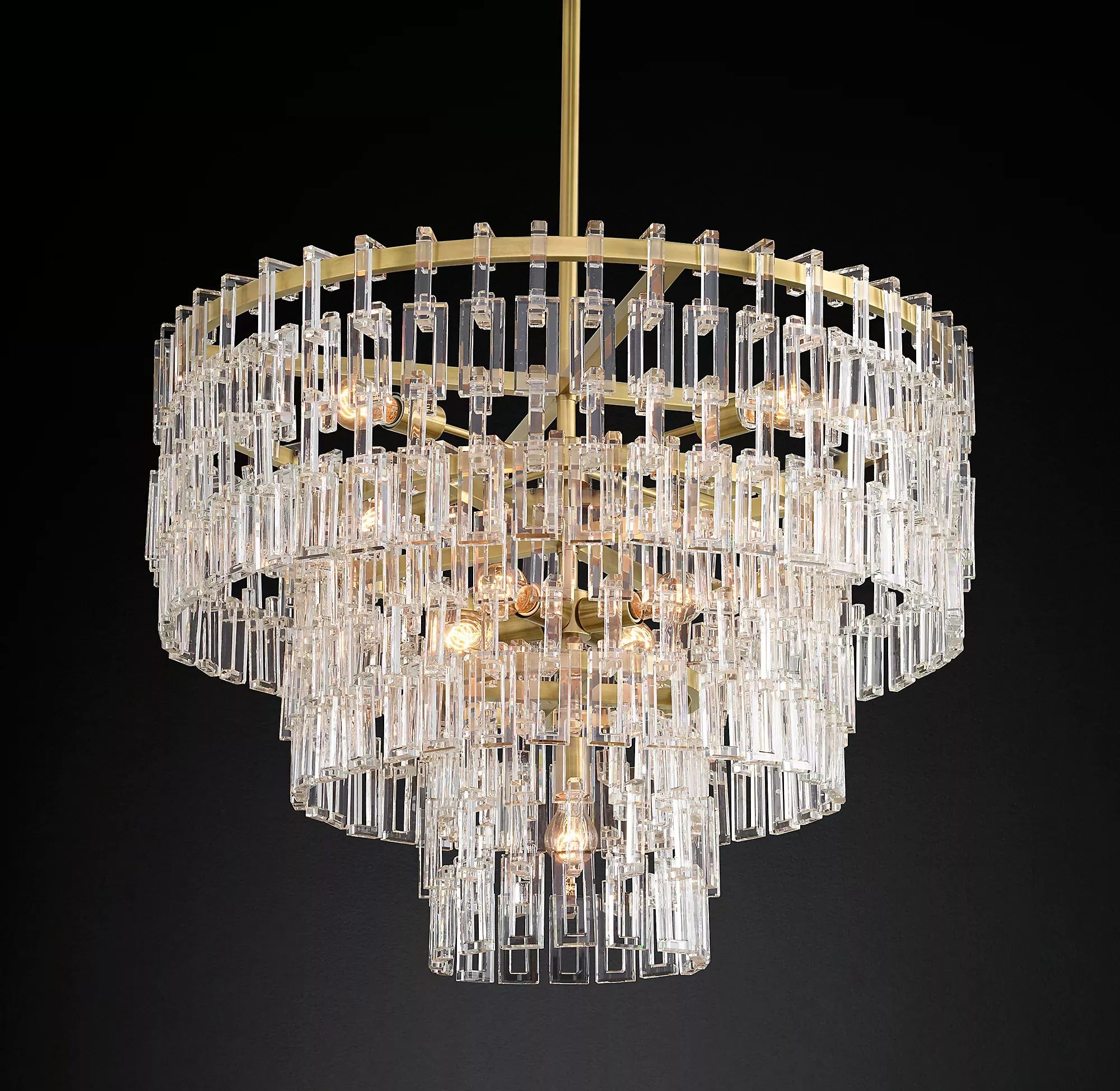 Marignan Tiered Round Chandelier 36"-konalight