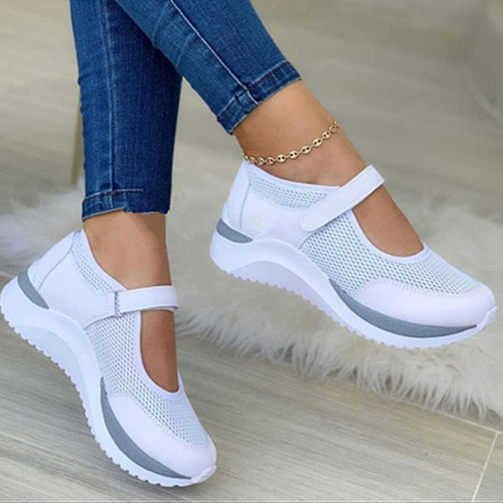 Glückbox™ Komfort-Sandalen mit Klettverschluss für Damen