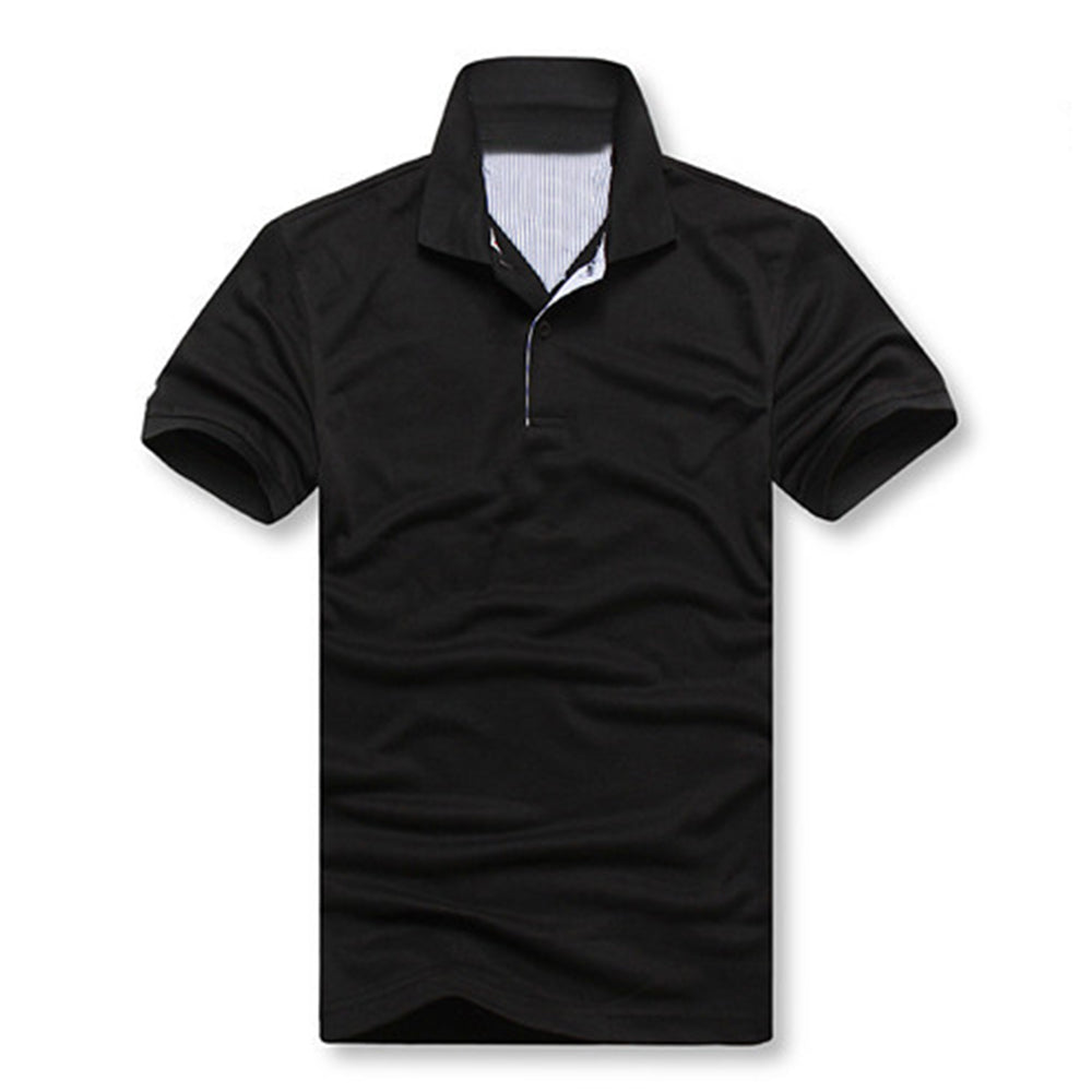 Hibote™ Sommer Herren New Cotton Premium Kurzarm-Poloshirt