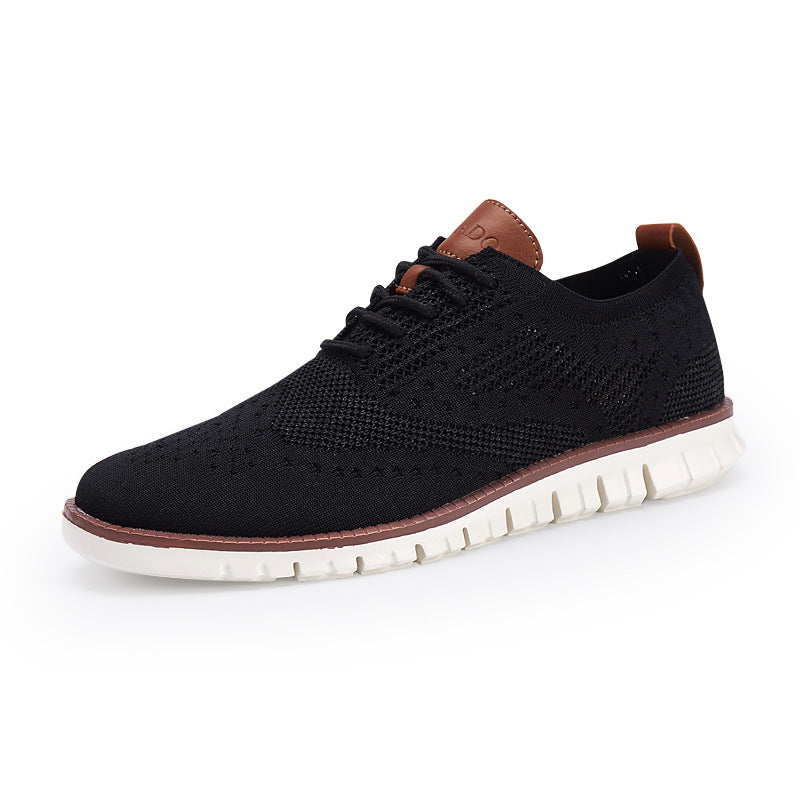 Hibote Herren Air Mesh Atmungsaktive Freizeitschuhe