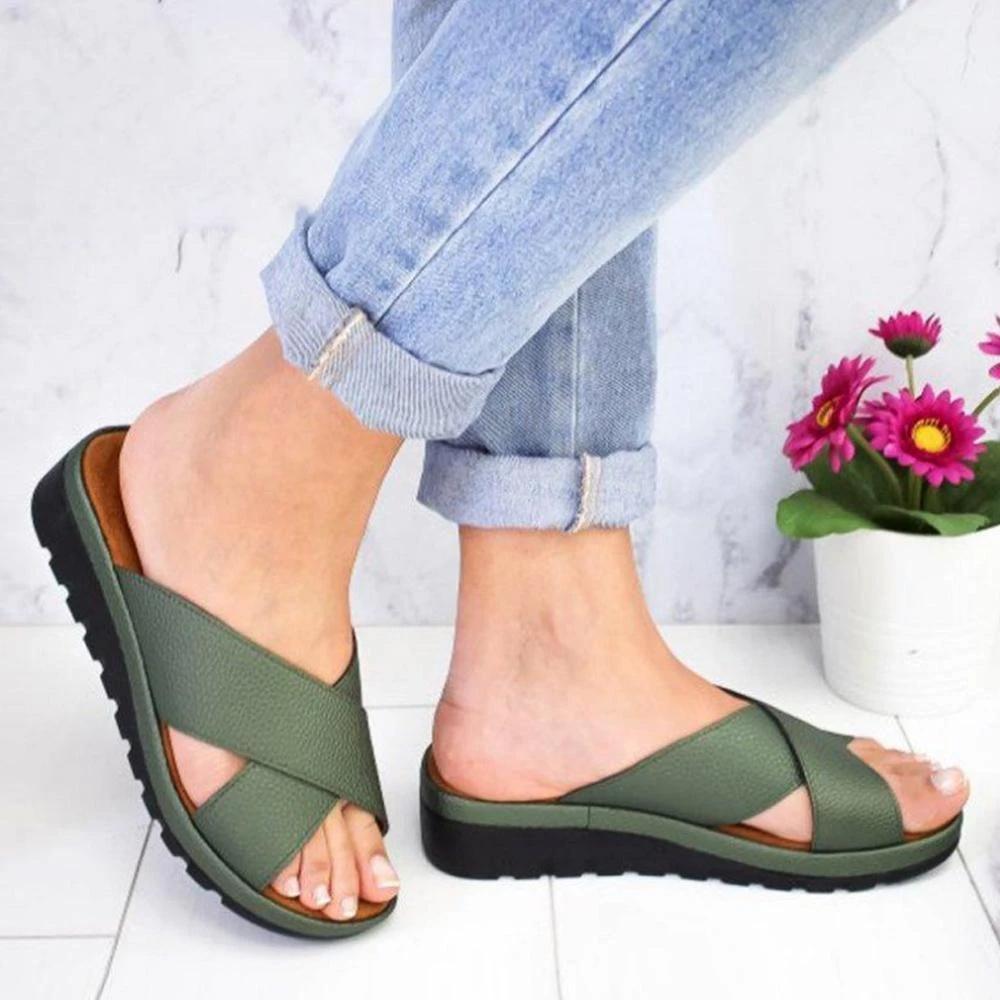 Hibote™ Damen Modische Sommer Pantoffeln