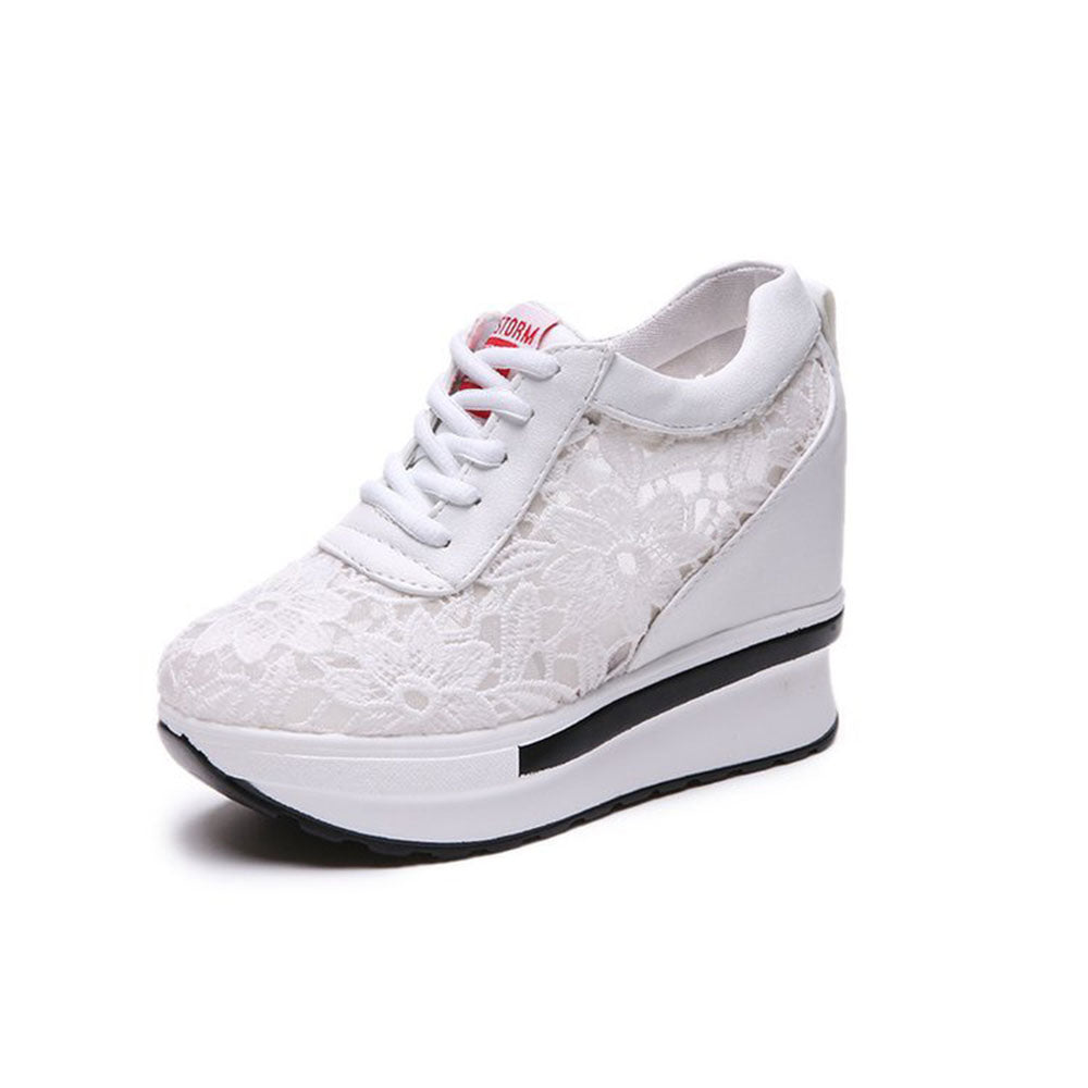 Hibote™ Fashion Lace Atmungsaktive Mesh-Freizeitschuhe