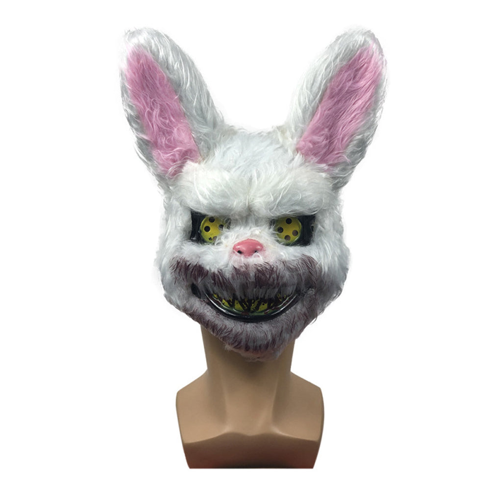 Hibote™ Halloween blutige gruselige Plüschmaske, Maskerade-Party-Performance-Requisiten