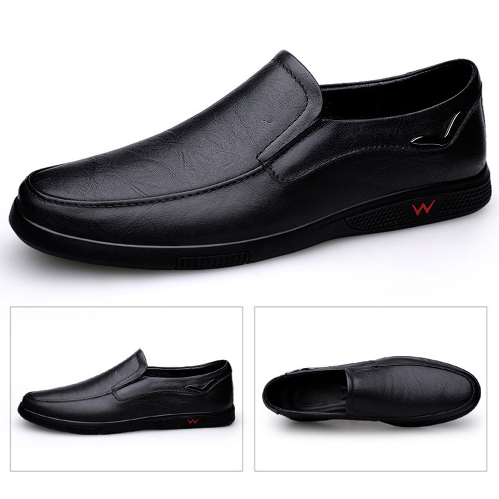 Sparkrhythm Comfortable and breathable men's business style leather shoes