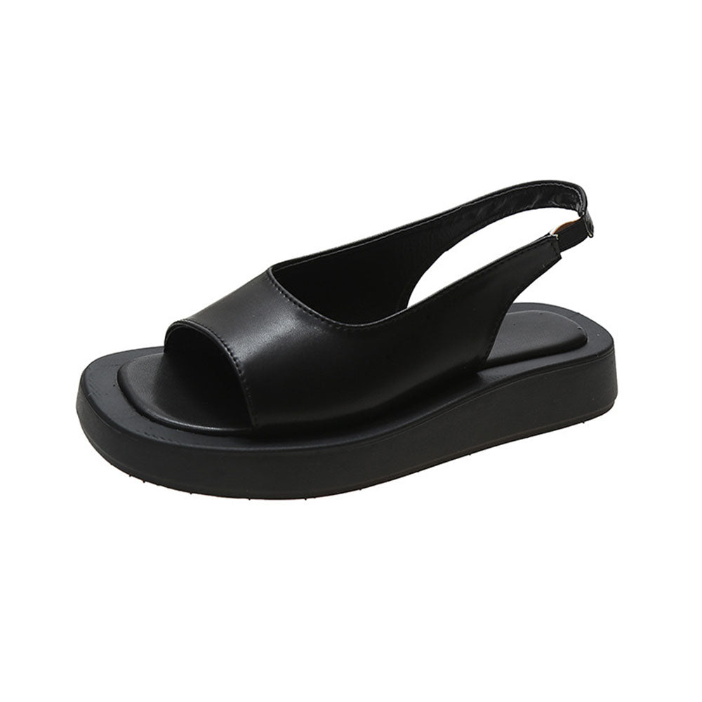 Hibote™ 2024 Sommer neue Damenschuhe Fischmaul Plateausandalen