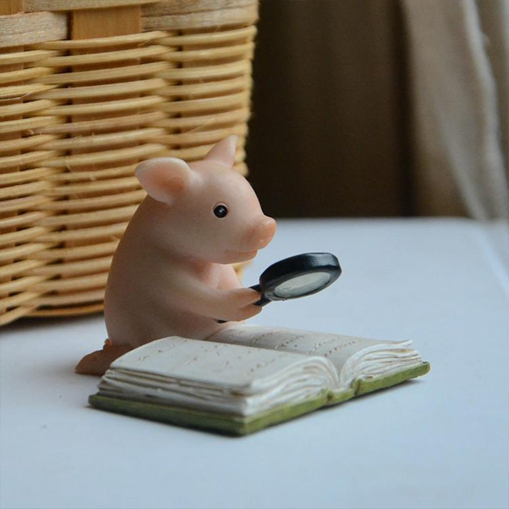 Hibote™  Kreative Puppe jeden Tag im Leben der Schweinchenstatue
