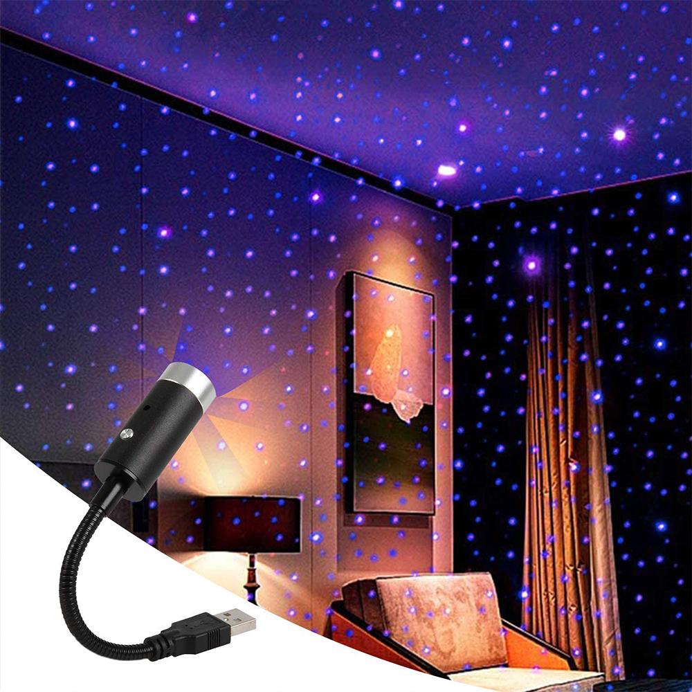 Jagute™ Auto und Heimdecke Romantisches USB-Nachtlicht