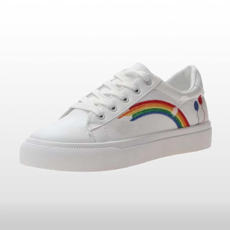 Women's Rainbow Comfy Sneakers Y066