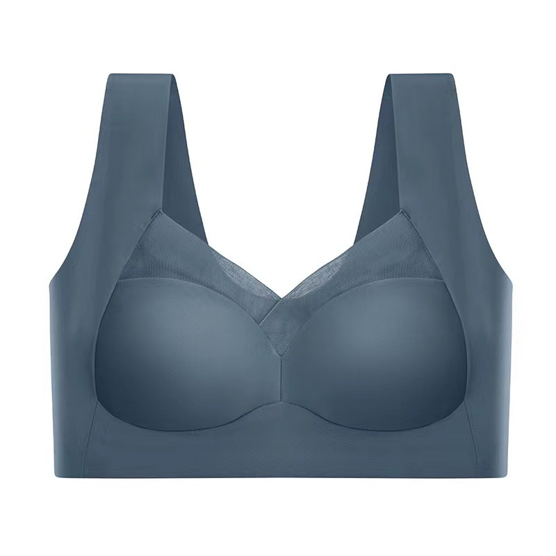 Wmbra Bra,Wmbra Fashion Deep Cup Bra Summer Push up Wireless  Bra,Lightweight and Breathable for A Relaxed Summer