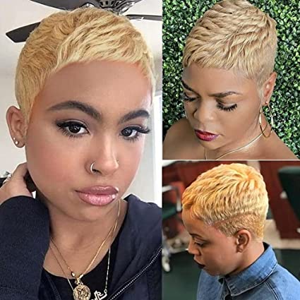 🔥Hot| New Arrivals Short Pixie Cut Wig Human Hair For Black Women Remy Human Hair Wig 