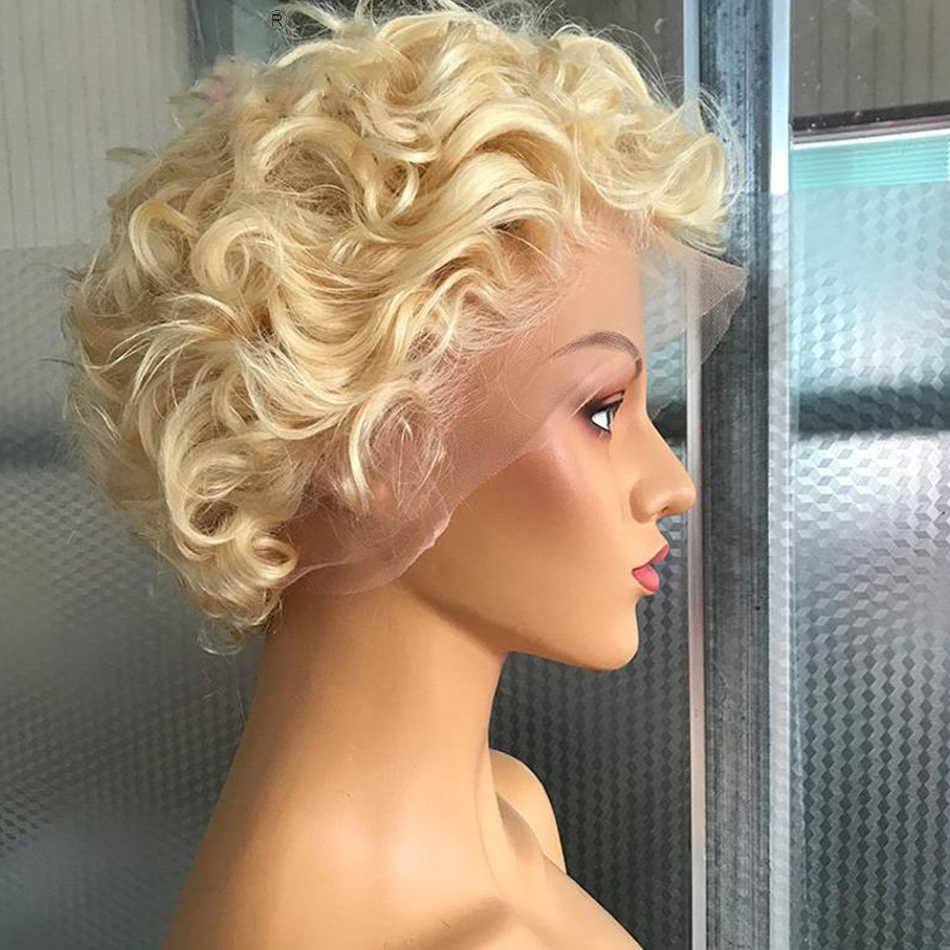 Glueless Wig With Elastic Belt|🎉Short Wave Bob 360 Lace Wig Human Hair Pre Plucked with Baby Hair