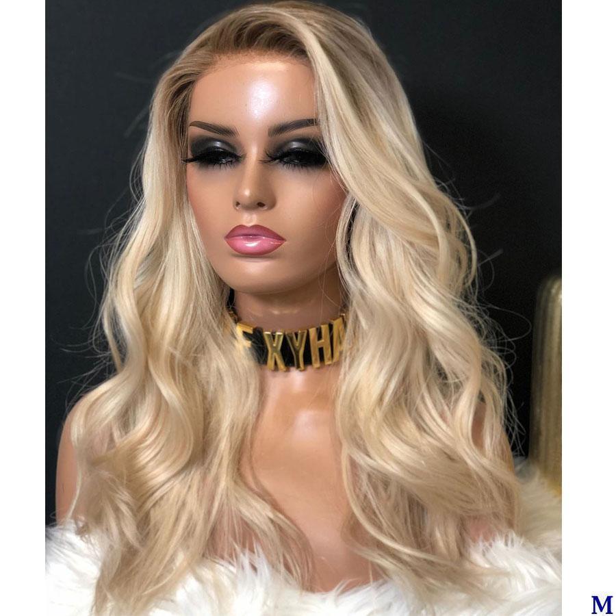 Glueless Wig With Elastic Belt|🔥Ombre Water Wave Lace Front Wigs Pre-plucked with Baby Hair 