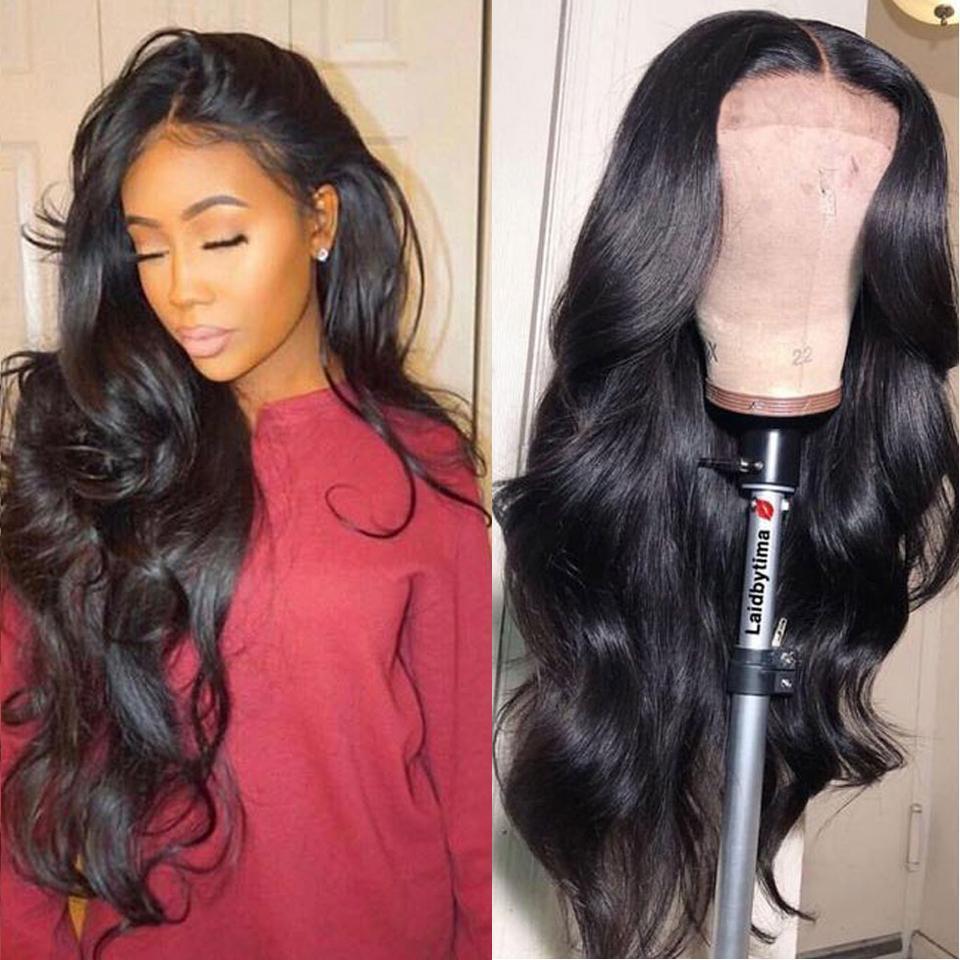 Glueless Wig With Elastic Belt|🎉Brazilian Body Wave 13x6 Lace Front Wig Remy Human Hair Pre Plucked