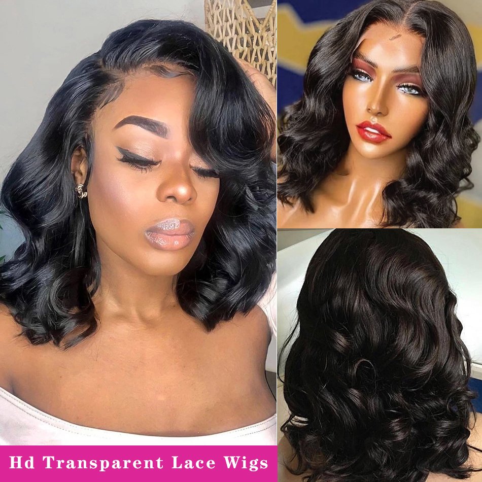 Glueless Wig With Elastic Belt|2022 Brazilian Body Wave Wig Pre Plucked Lace Wig Remy Hair Wig Lady Wig