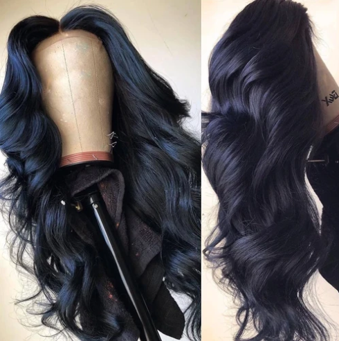 Glueless Wig With Elastic Belt|Brazilian Body Wave Wig Pre Plucked Lace Wig Remy Hair Wig Lady Wig