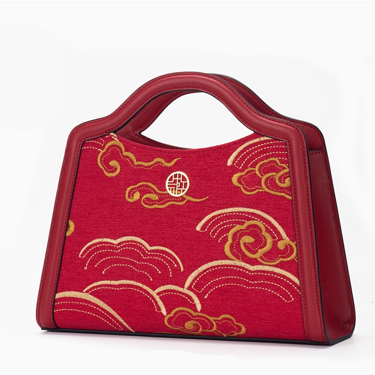 Chinese Style Embroidered Tote