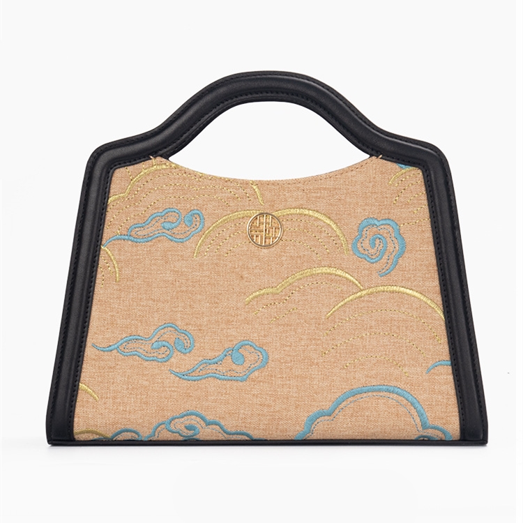 Chinese Style Embroidered Tote