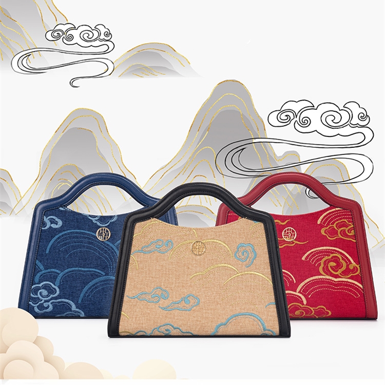 Chinese Style Embroidered Tote