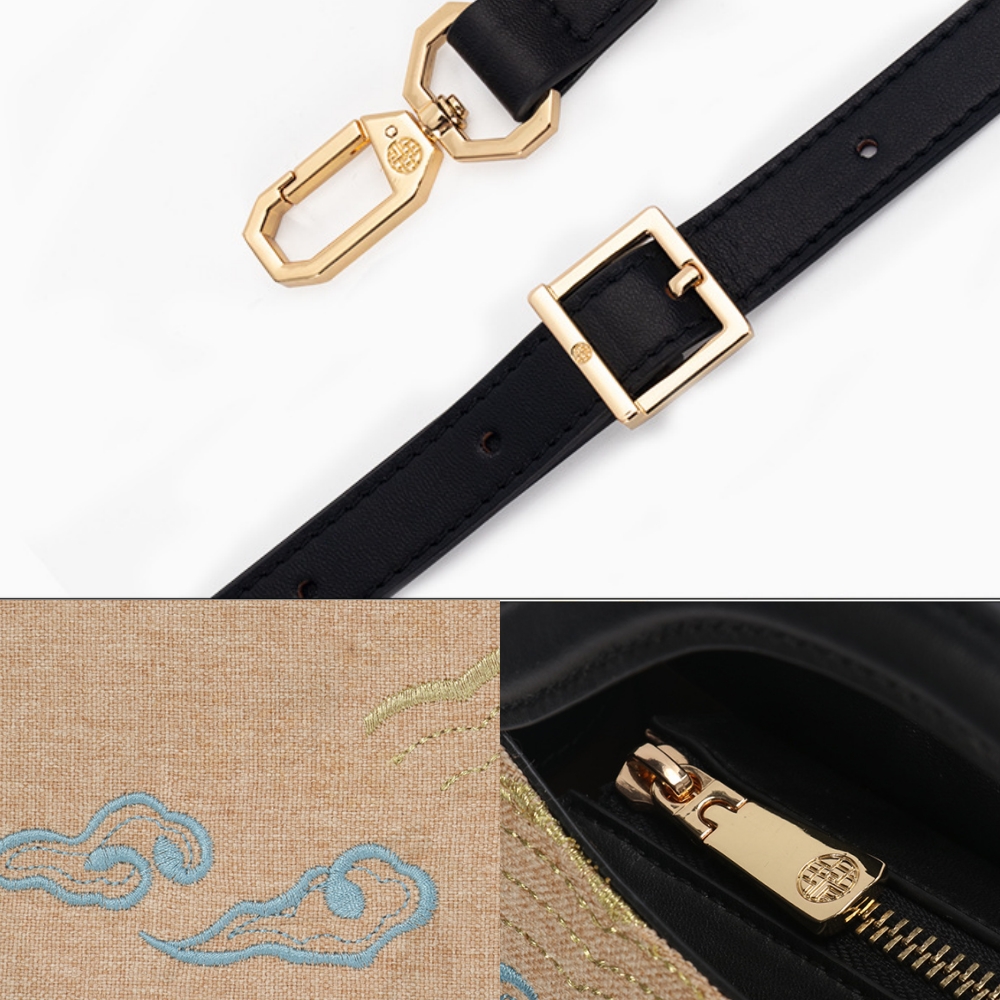 Chinese Style Embroidered Tote