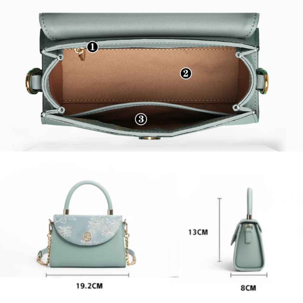 Chinese Style Embroidered Shoulder Bag