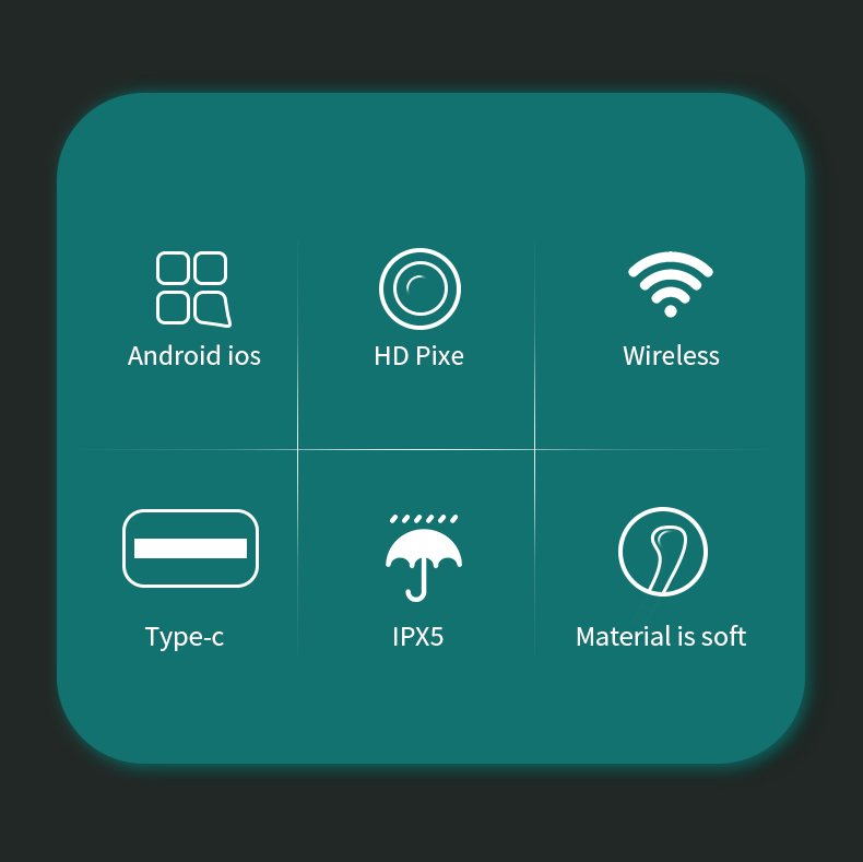 Wi -Fi visible ear wax remover, USB 1080P HD load otoscope (BUY