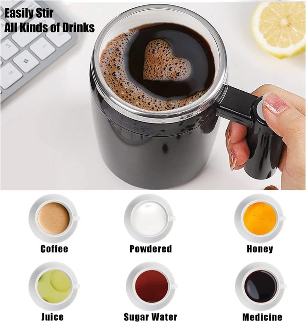 Upgrade Rechargeable Electric Mixing Mug - 2022 Hot Sale 48% OFF