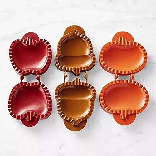 Hot Sale🔥 Pocket Pie Molds: Apple, Acorn & Pumpkin, Set of 3