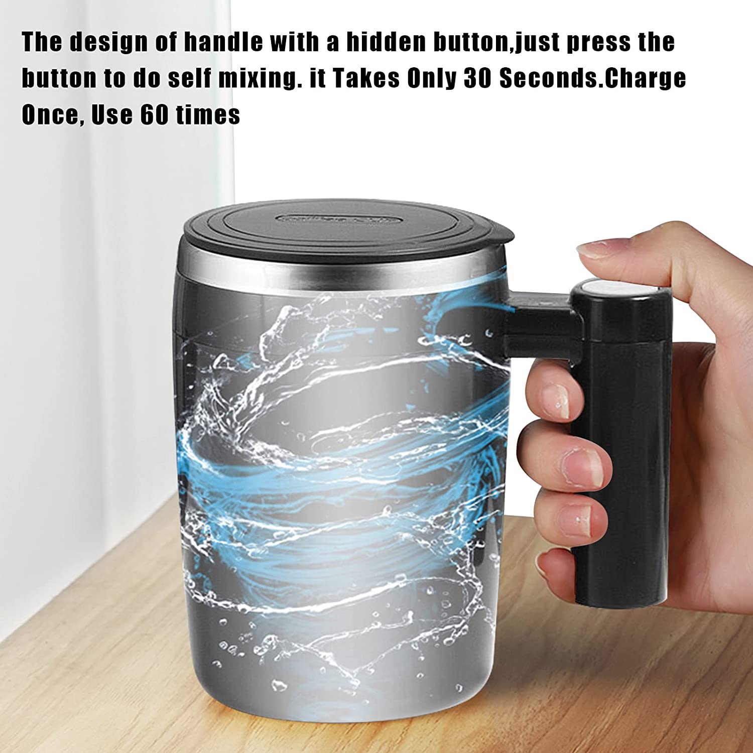 Upgrade Rechargeable Electric Mixing Mug - 2022 Hot Sale 48% OFF