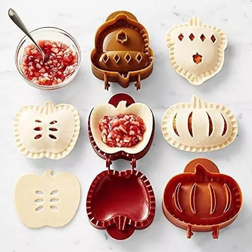 Hot Sale🔥 Pocket Pie Molds: Apple, Acorn & Pumpkin, Set of 3