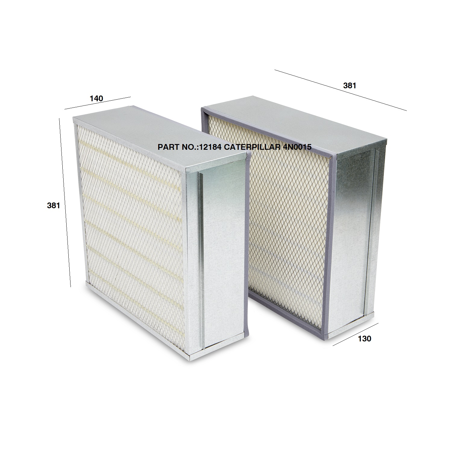 12184 AIR FILTER FOR CATERPILLAR Stationary Engines