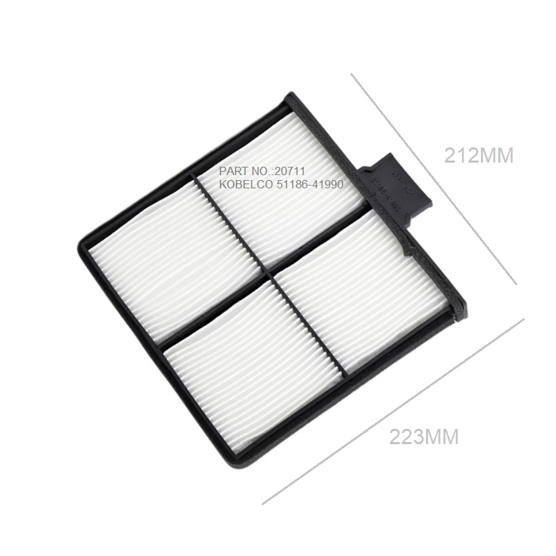 20711 HEAVY-DUTY CABIN AIR FILTER FOR KOBELCO