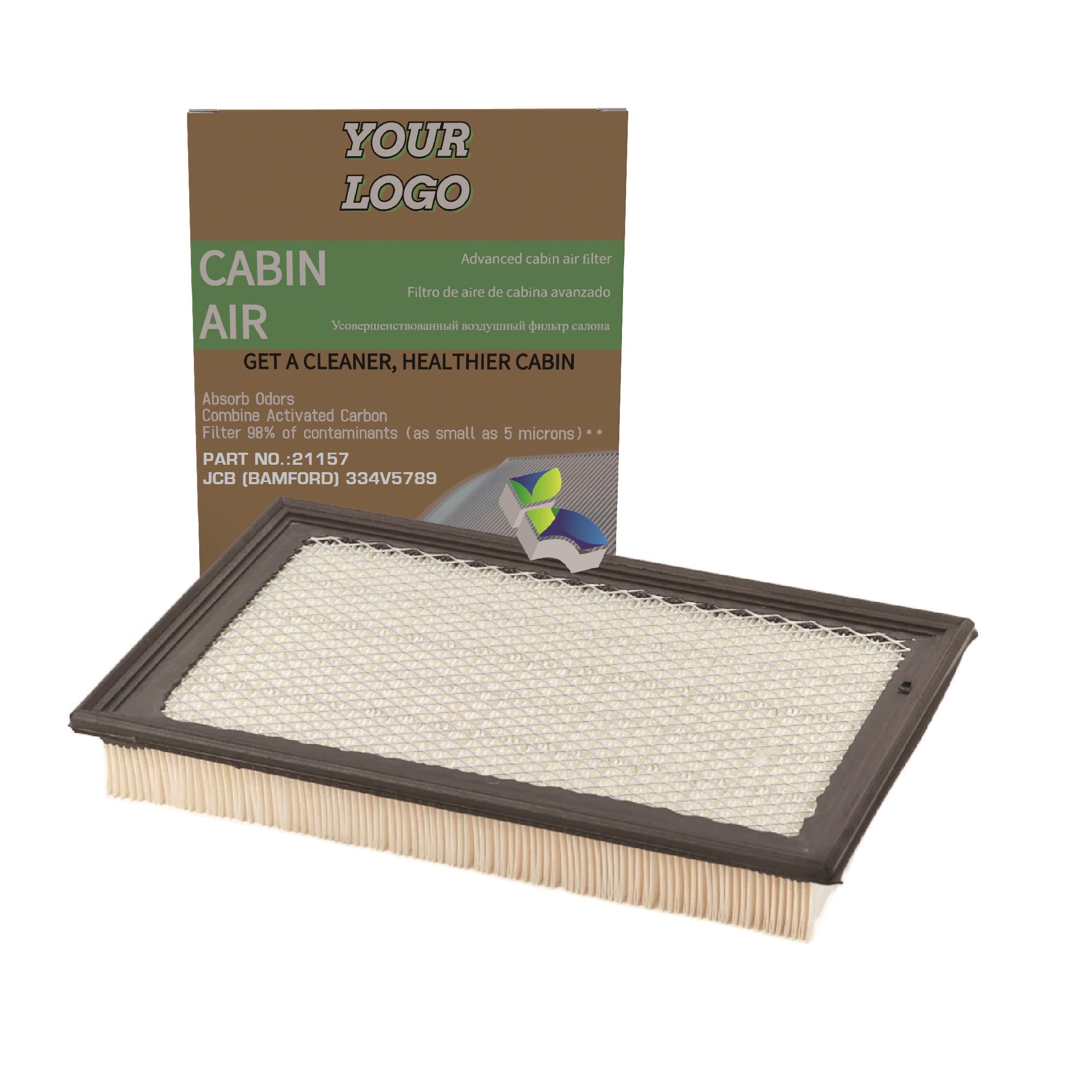 21157 CABINAIRFILTER FOR JCB