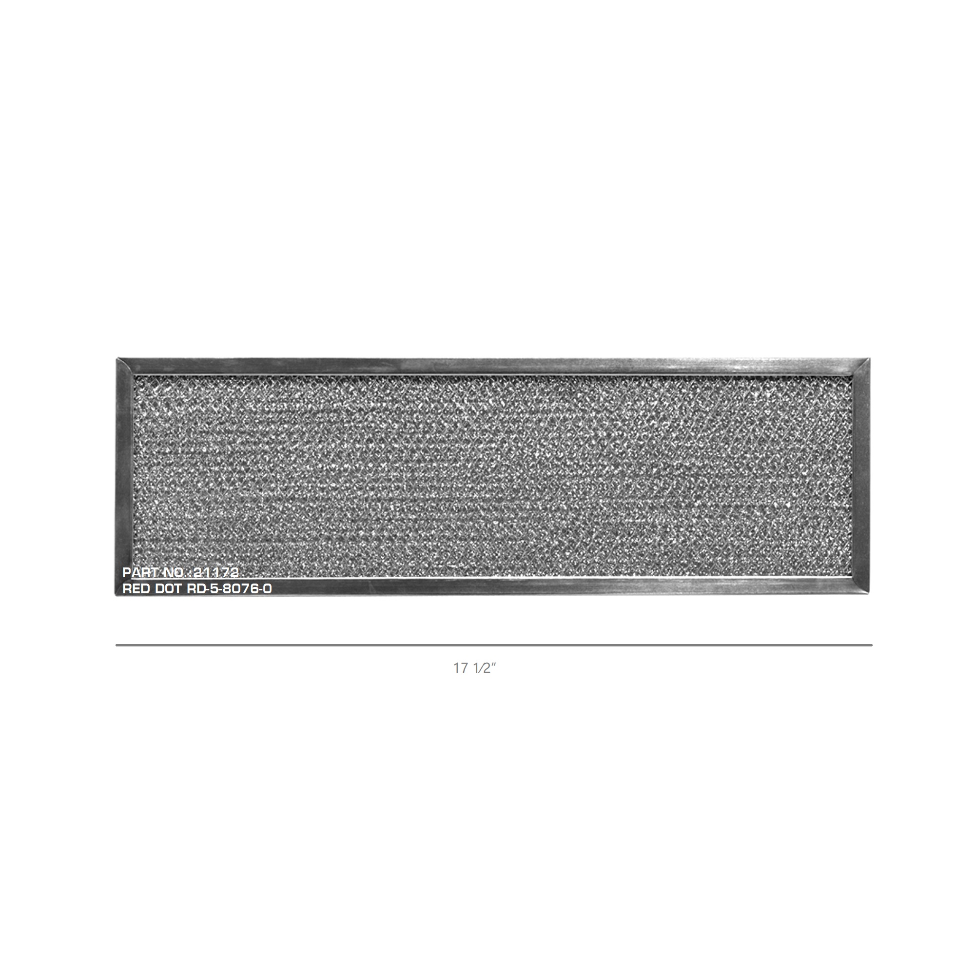 21172 UNIVERSAL AC CABIN AIR FILTER FOR REDDOT
