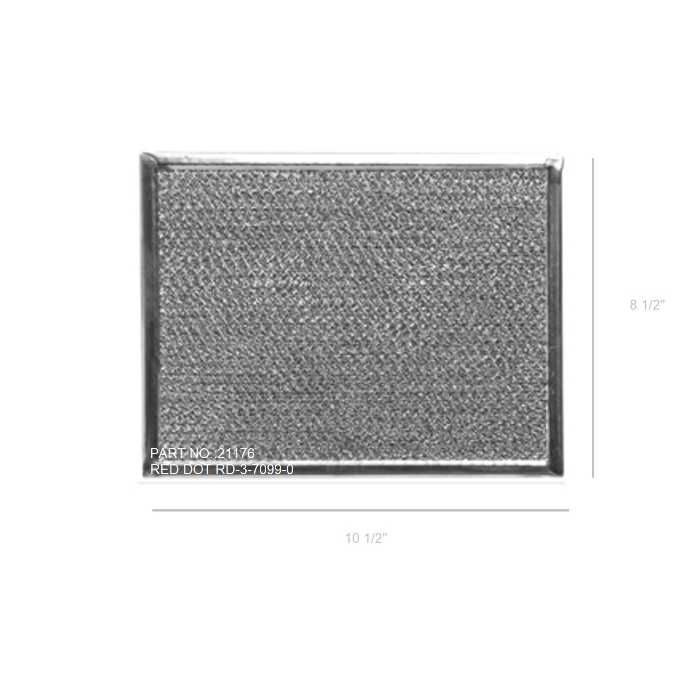 21176 UNIVERSAL AC CABIN AIR FILTER FOR REDDOT