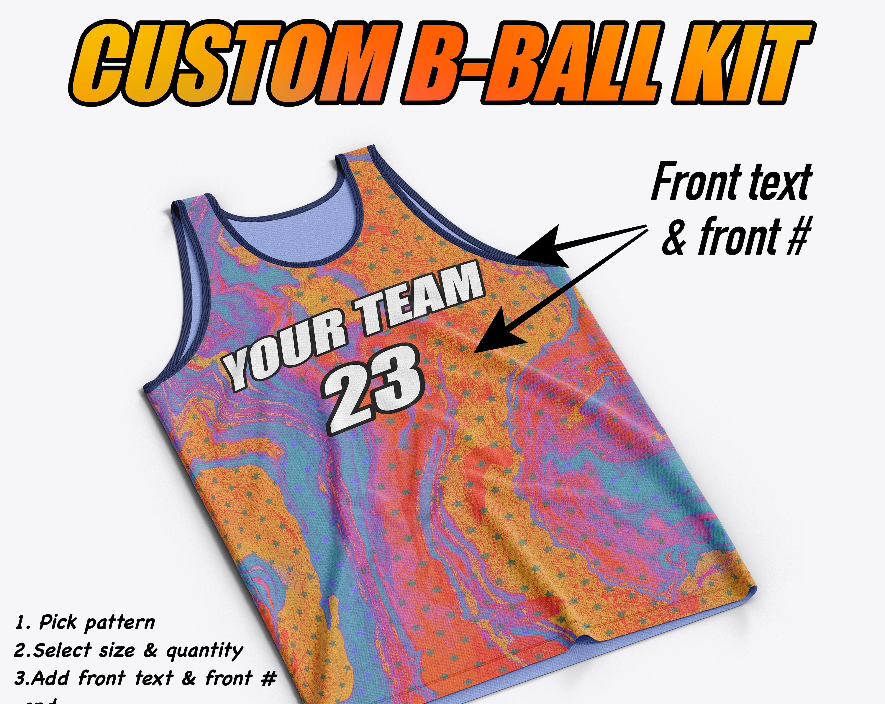 Customized Basketball Jersey | Team Shirt Jersey Name and Number