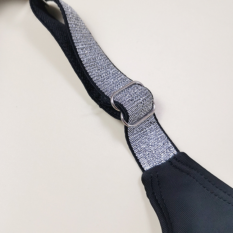 Plain Halter Bikini Swimsuit