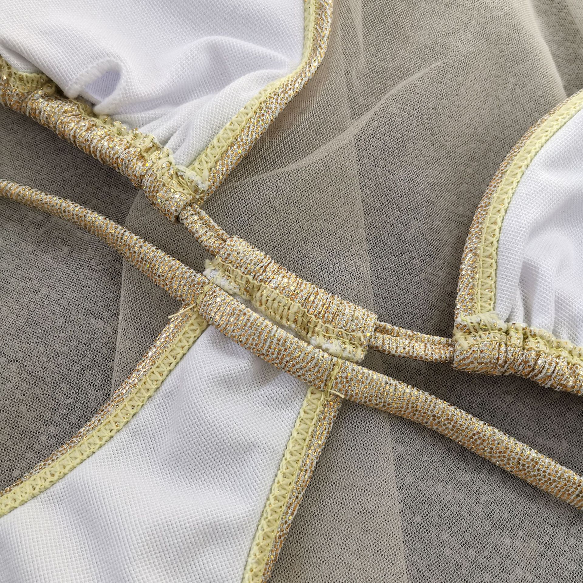 Halter Triangle Tie Side Bikini Swimsuit