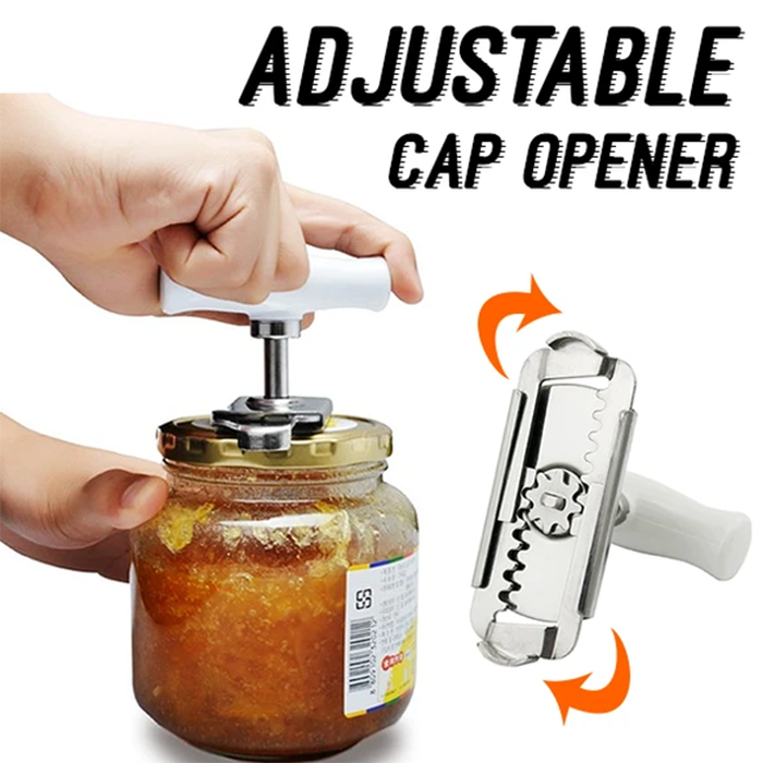 Adjustable Jar Bottles Cap Opener