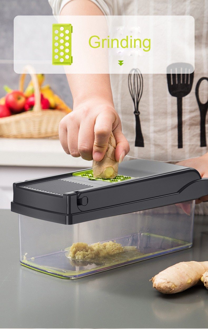 Mandoline Vegetable Fruit Slicer Grater Cutter Peeler Multifunctional Potato Peeler Carrot Grater Drain Basket Kitchen Tool