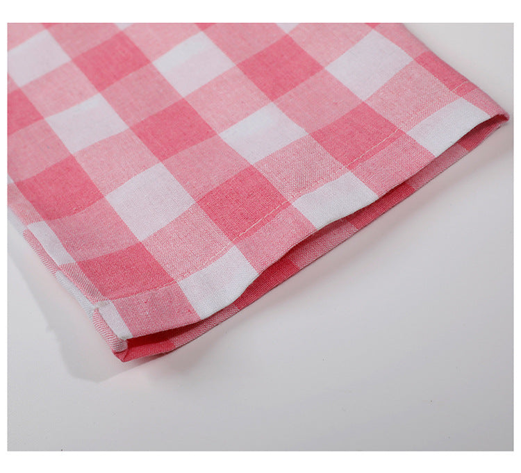 Mommy and Me Tee Top & Plaid Pants