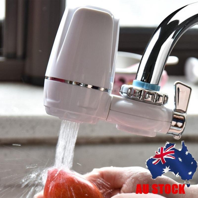 Tap Water Purifier Kitchen Faucet Washable Ceramic Percolator Mini Water Filter Filtro Rust Bacteria Removal Replacement Filter