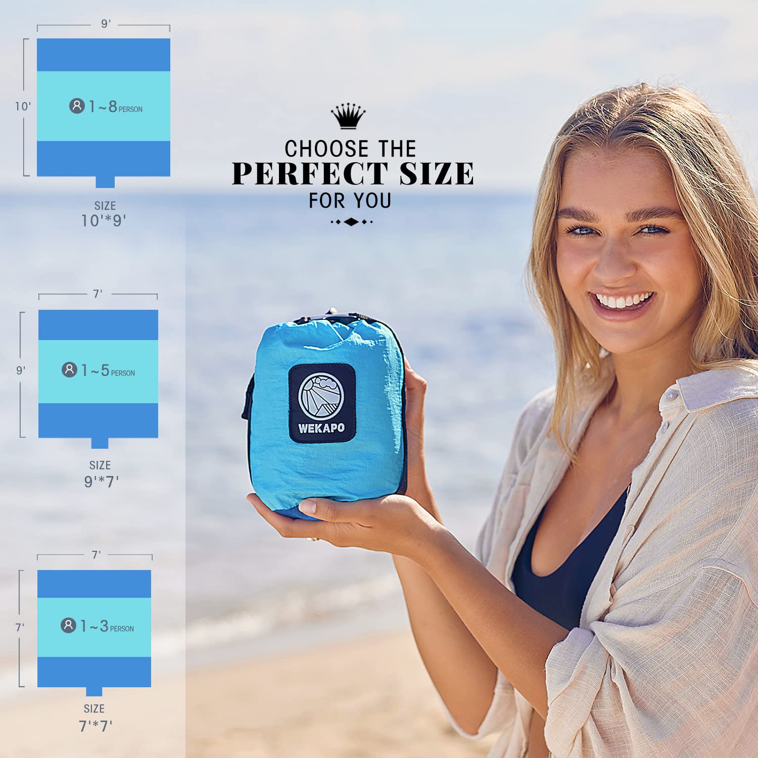 Foldable Windproof Beach Mat