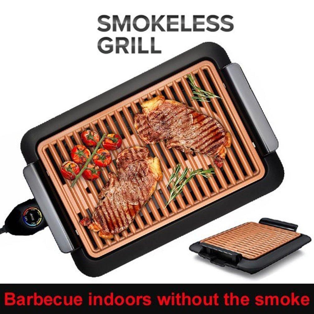 Non-Stick Fast BBQ Smokeless Grill-Indoor Electric Grill【Free Shipping】