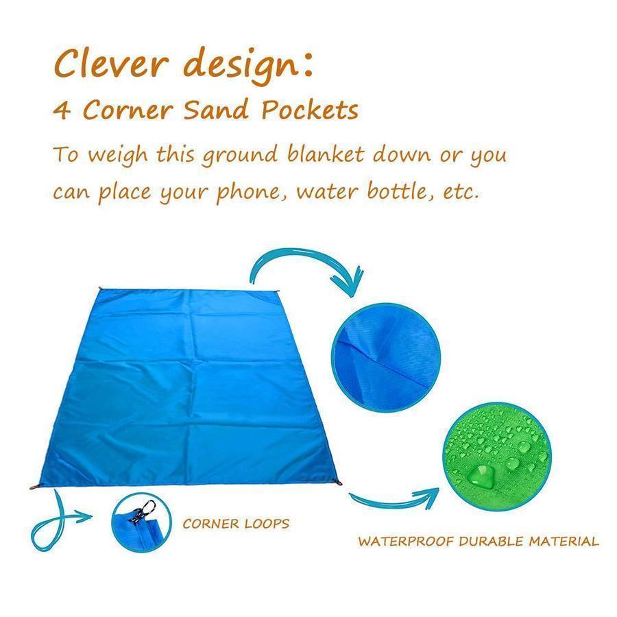 Foldable Windproof Beach Mat