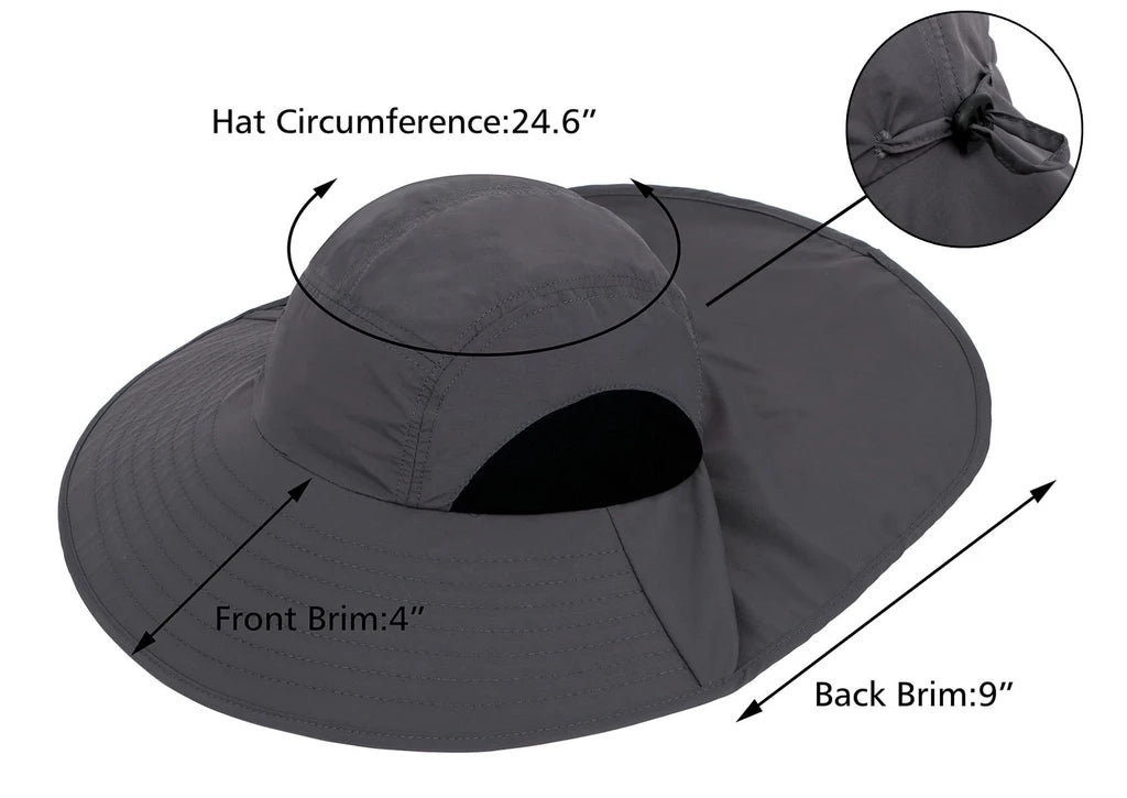 (Closing Down Sale!!! ) UV Protection Foldable Sun Hat
