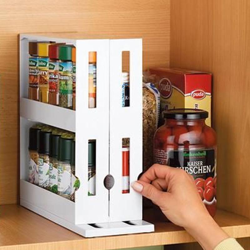 CUTEMATCHY™: Multi-Function Rotating Storage Rack